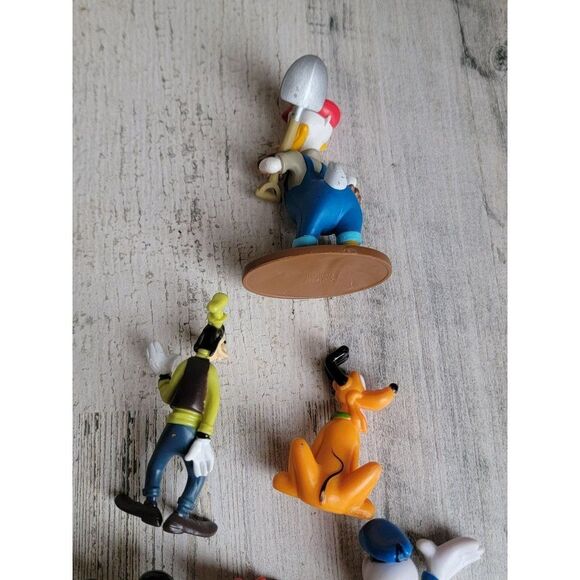 Minnie Mouse school teacher Donald Duck Goofy Pluto shovel set play figure toy P - Picture 10 of 10